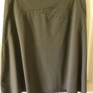 Patagonia olive knit skirt